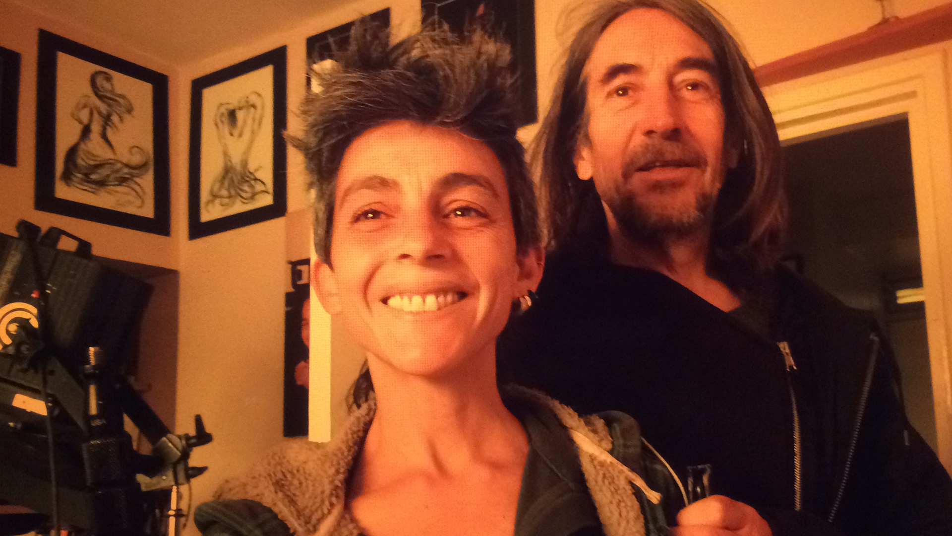 Marina Fusella and Hugh Griffiths