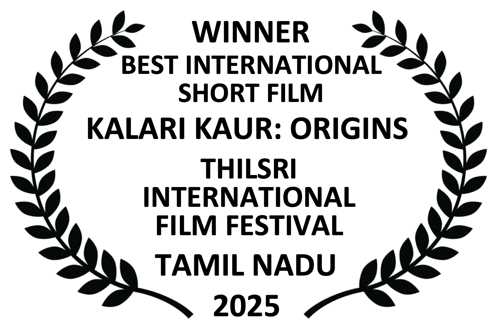 Film Festival Award Laurel