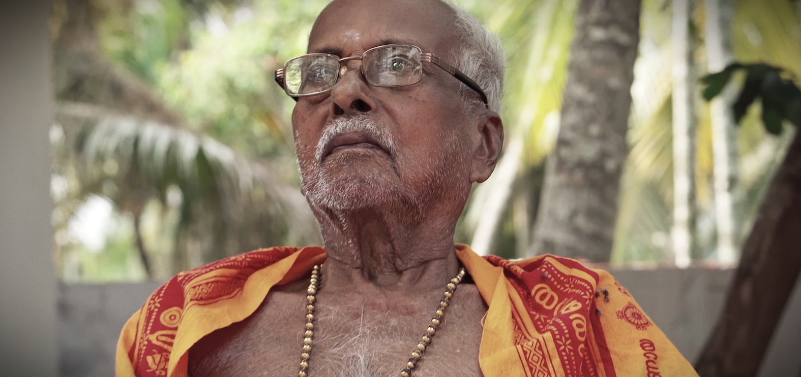 Kalari Master in Traditional Attire